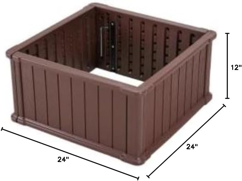 EHHLY 2"x2" Raised Garden Beds Outdoor, 1pc