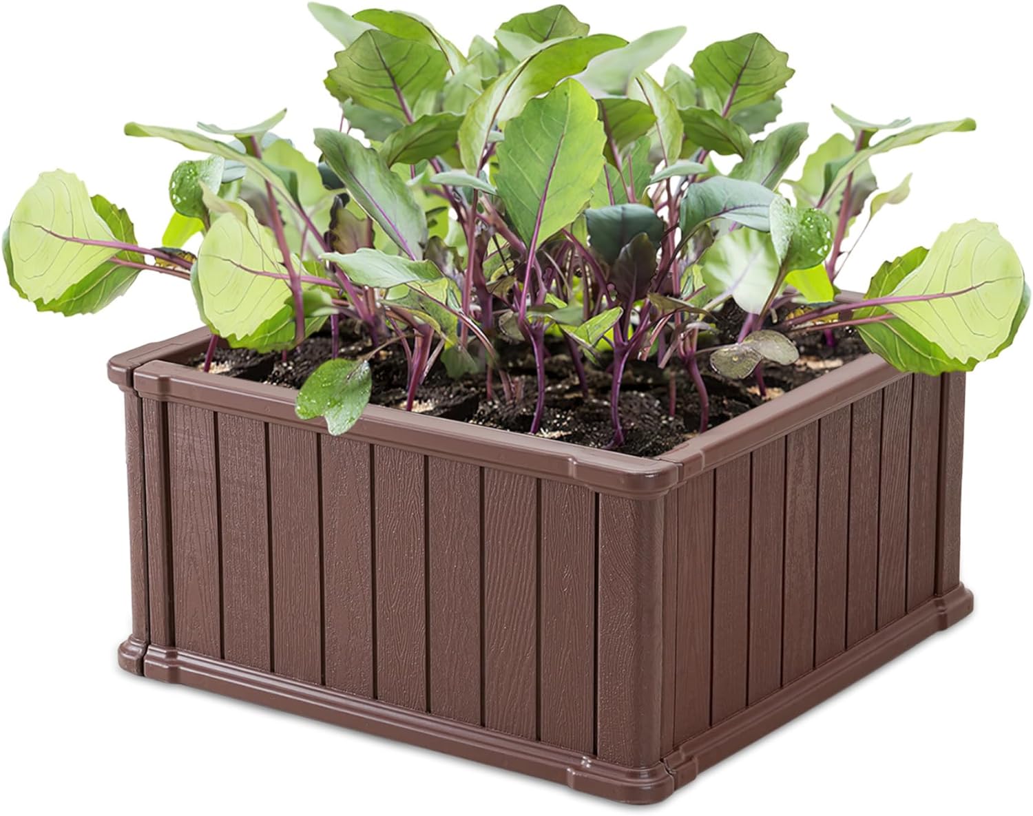 EHHLY 2"x2" Raised Garden Beds Outdoor, 1pc